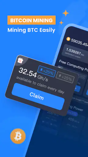 Bitcoin mining - Miner NFT screenshot