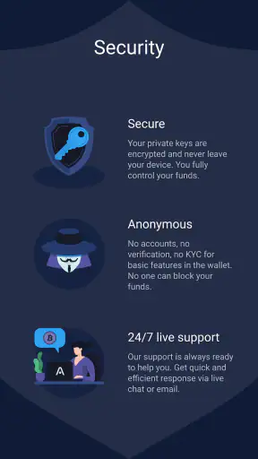 Bitcoin Wallet Crypto Ethereum screenshot