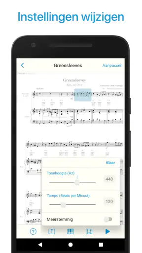 Bladmuziek Scanner screenshot