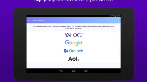 Blijf op orde met Yahoo Mail screenshot
