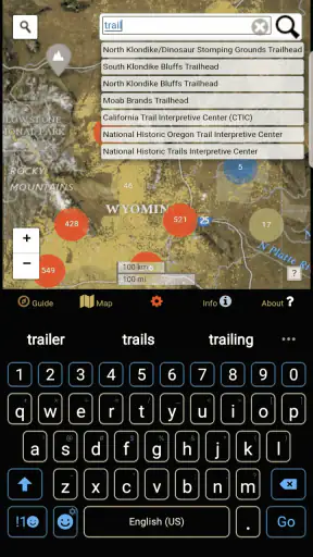 BLM Public Lands Map Guide USA screenshot