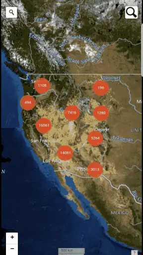BLM Public Lands Map Guide USA screenshot