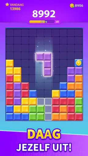 Block Crush - Kubuspuzzelspel screenshot