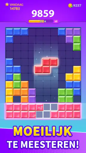 Block Crush - Kubuspuzzelspel screenshot
