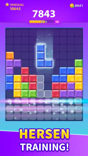 Block Crush - Kubuspuzzelspel screenshot