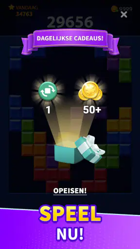 Block Crush - Kubuspuzzelspel screenshot