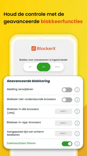 BlockerX: Pornoblokker screenshot