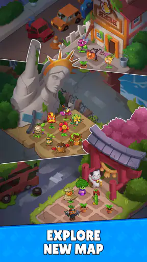 Bloemen vs Zombies: Defense screenshot