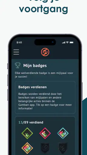 Blokkeer goksites - Gamban screenshot