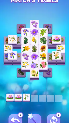 Blossom Match: Puzzelspel screenshot