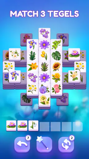 Blossom Match: Puzzelspel screenshot