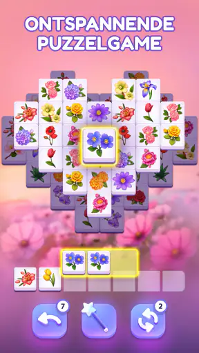 Blossom Match: Puzzelspel screenshot
