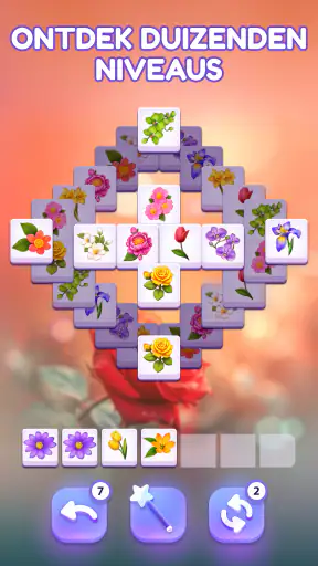 Blossom Match: Puzzelspel screenshot