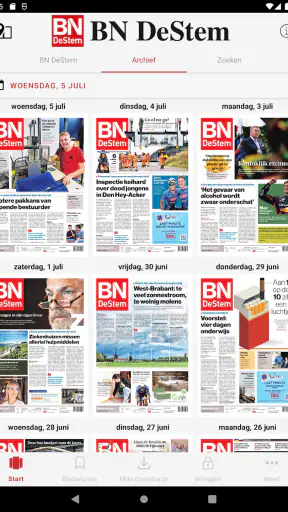 BN DeStem - Digitale krant screenshot