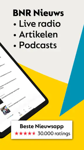BNR | Nieuws, Radio & Podcasts screenshot
