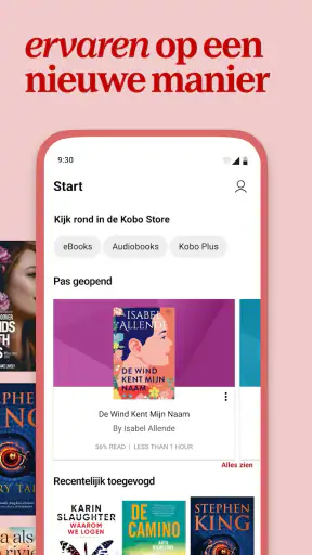 Boeken lezen met Kobo Books screenshot