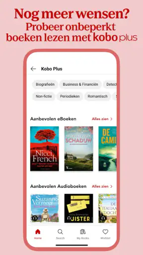 Boeken lezen met Kobo Books screenshot