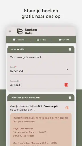 BoekenBalie - Boeken verkopen screenshot