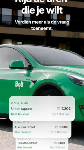 Bolt Driver: Rij & Verdien screenshot