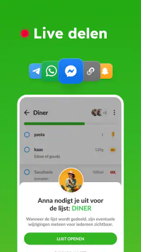 Boodschappenlijst - Listonic screenshot