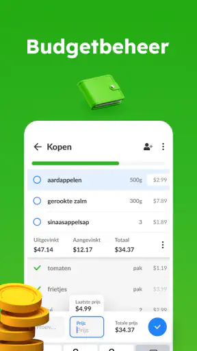 Boodschappenlijst - Listonic screenshot