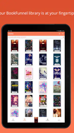 BookFunnel screenshot