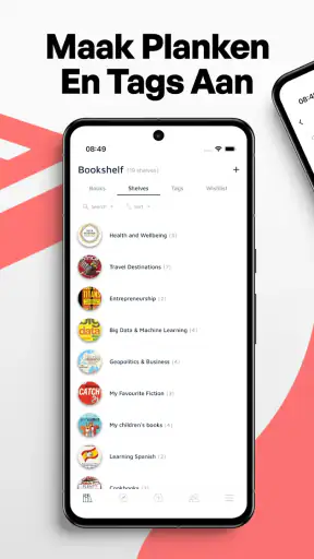 Bookshelf-Your virtual library screenshot