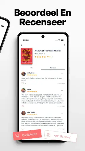 Bookshelf-Your virtual library screenshot
