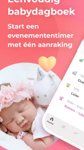 Borstvoeding app Baby tracker screenshot