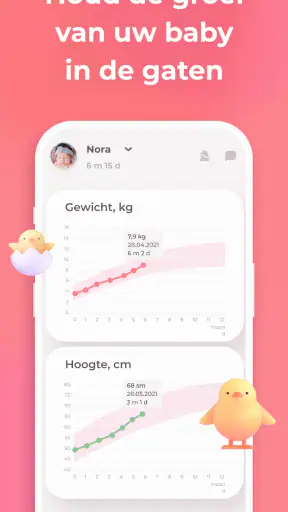 Borstvoeding app Baby tracker screenshot