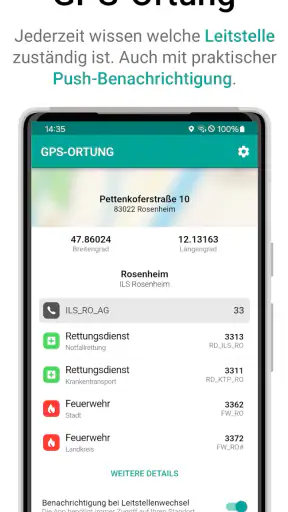 BOS Funk Deutschland screenshot