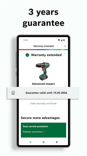 Bosch DIY: Garantie en Deals screenshot
