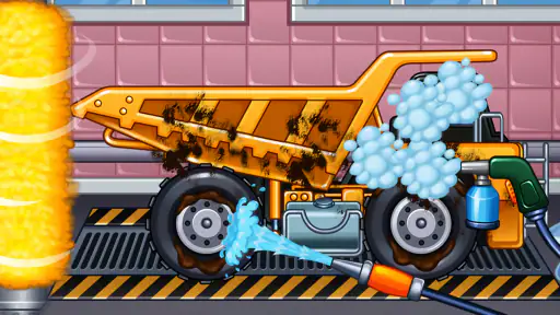Bouwvrachtwagen Kinder spellen screenshot