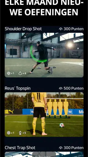box-to-box: Voetbal Training screenshot