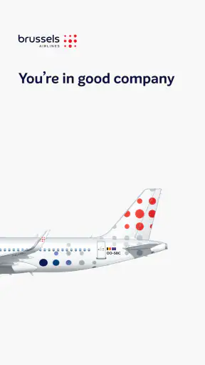 Brussels Airlines screenshot