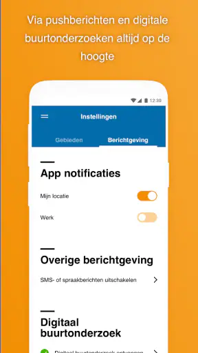 Burgernet screenshot