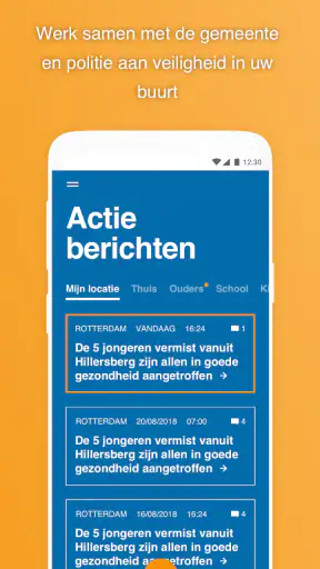 Burgernet screenshot