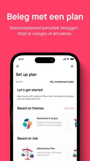 BUX: beleg in aandelen & ETF's screenshot