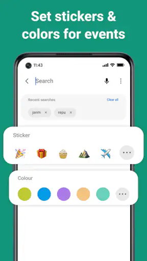 Calendar screenshot