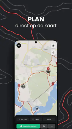 calimoto — motor navigatie screenshot