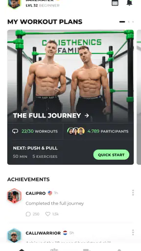 Calisthenics Family screenshot