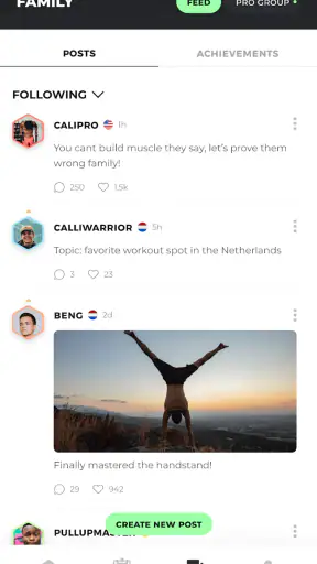 Calisthenics Family screenshot