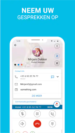 Callapp: Beller ID & opnames screenshot