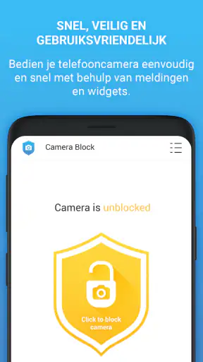 Camera Blokker: Anti Spy Guard screenshot