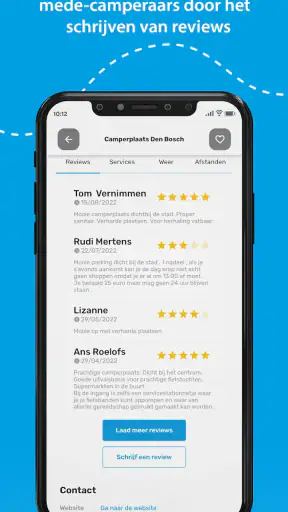 Camperstop-App Camperplaatsen screenshot