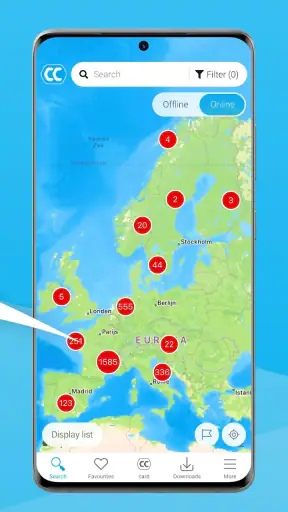CampingCard ACSI screenshot