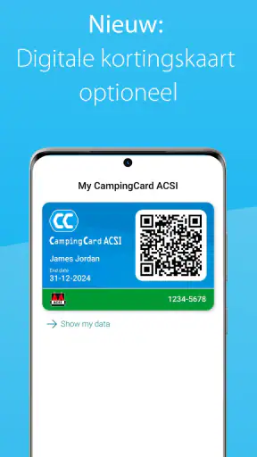 CampingCard ACSI screenshot