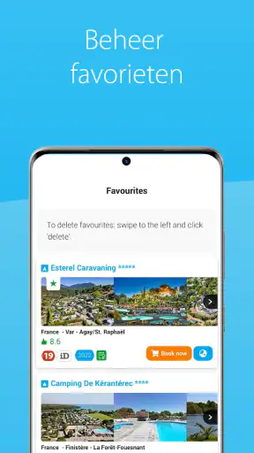 CampingCard ACSI screenshot