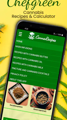 Cannabis Recipes & Calculator screenshot