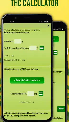 Cannabis Recipes & Calculator screenshot